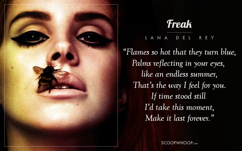 her holiness Lana Del Rey — Shades Of Cool lyrics