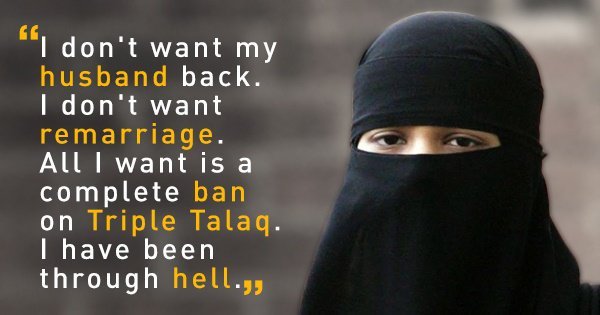 ’my husband was having an illicit affair so he used triple talaq to get rid of me’ - scoopwhoop