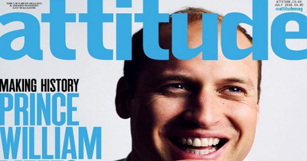 In a royal first, england’s prince william appears on cover of gay mag ‘attitude’ - scoopwhoop