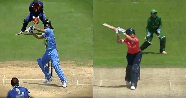 Watch This English Batswoman Pull Off Dhoni’s Trademark Helicopter Shot ...