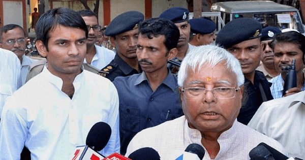 Lalu Defends Son Tej Pratap After He Threatens A TV Reporter On RJD’s ...