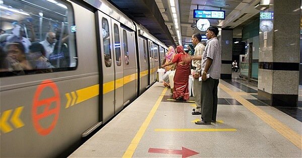 Delhi(India) Railway station put this Platform sign in Braille so