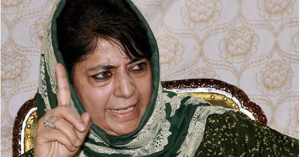 Mehbooba mufti says amid unrest, there were encroachments in Kashmir