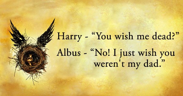 15 heartbreaking quotes from the cursed child that’ll make every potterhead emotional - scoopwhoop