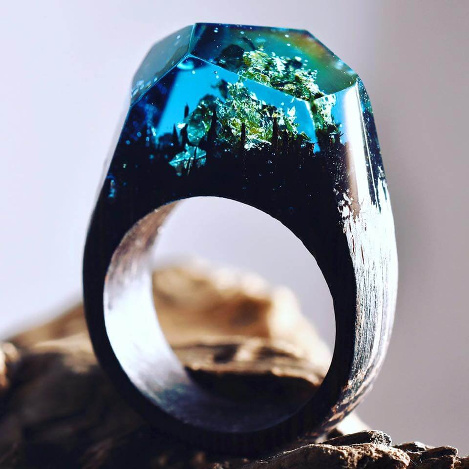 Enchanted Wooden Rings