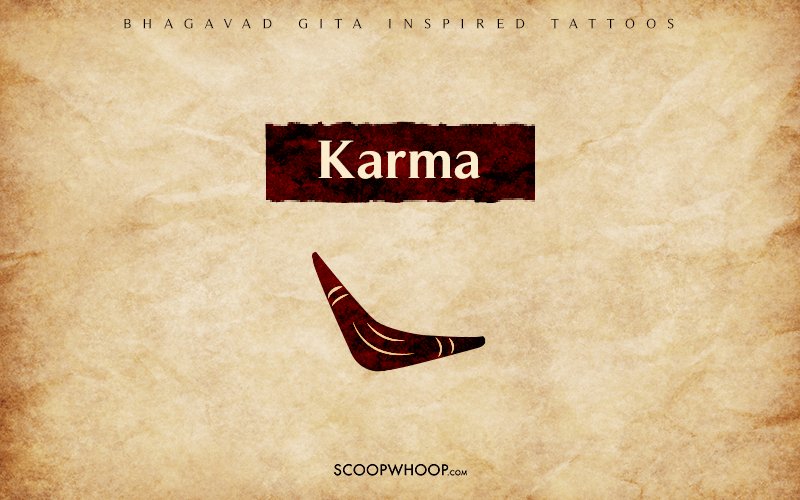 Karma' Temporary Tattoo (Set of 3) – Small Tattoos