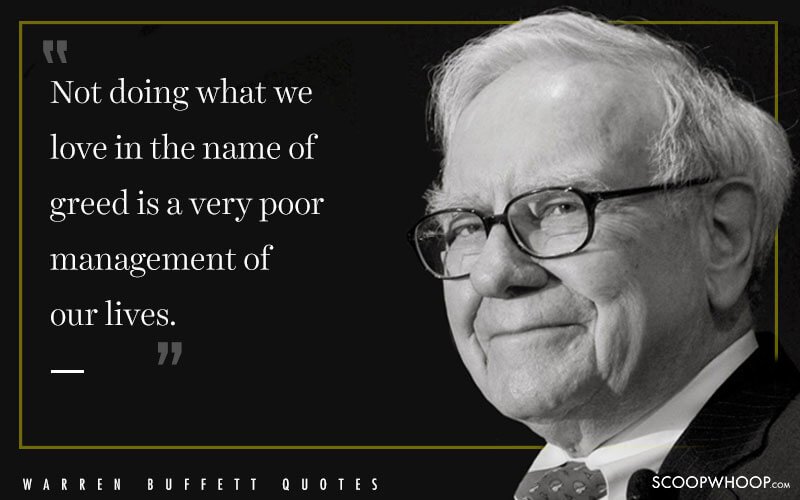 warren buffett quotes on love