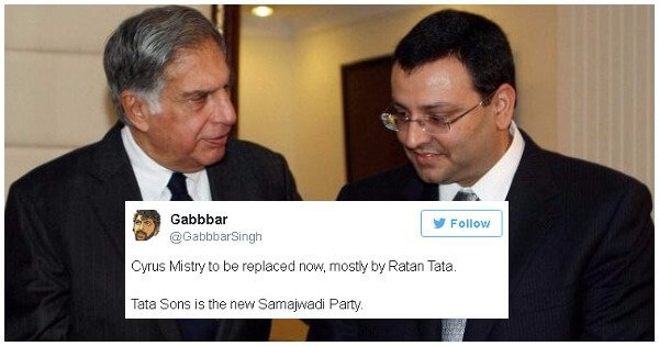 Cyrus Mistry Replaced By Ratan Tata As Tata Sons Chairman. Here’s How ...