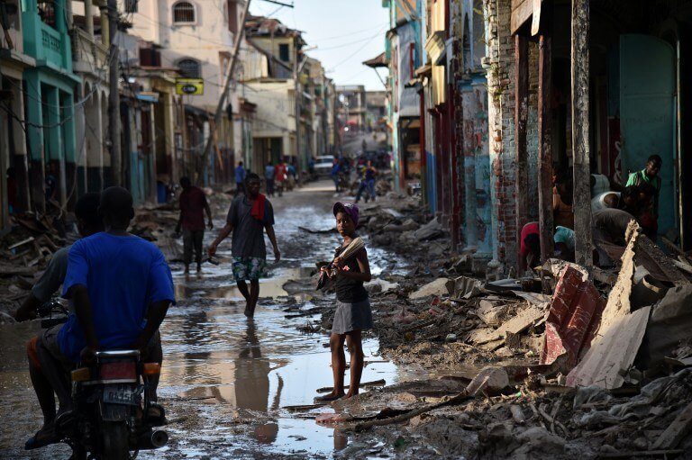 At least 877 people killed due to Hurricane Matthew in Haiti