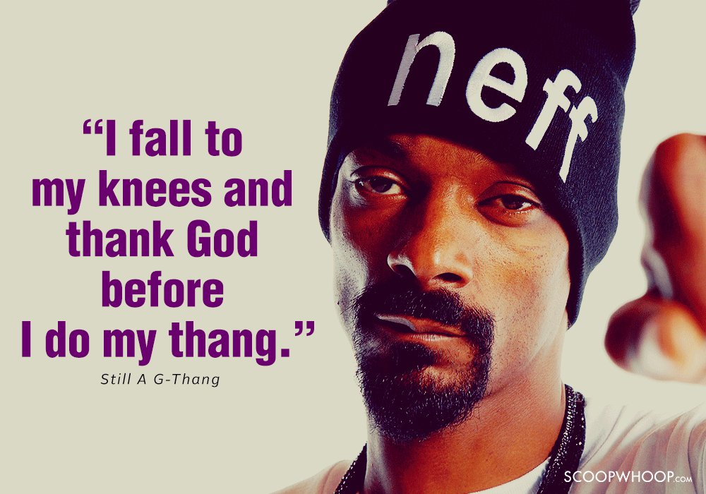 18 Snoop Dogg Lyrics That Teach You How To Deal With Everyday ...