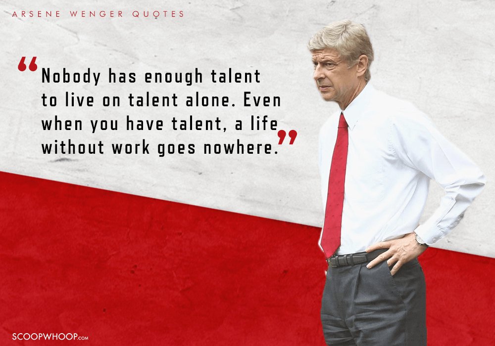 Arsene Wenger's Best Quotes