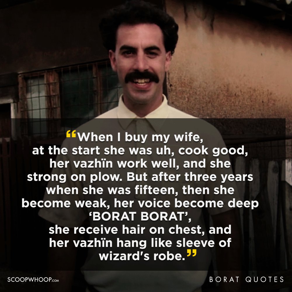 quotes from borat