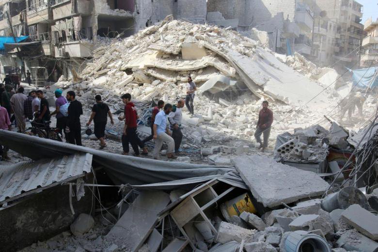 At Least 54 Killed After Bombs Strike Rebel-Held Areas Across Aleppo In ...