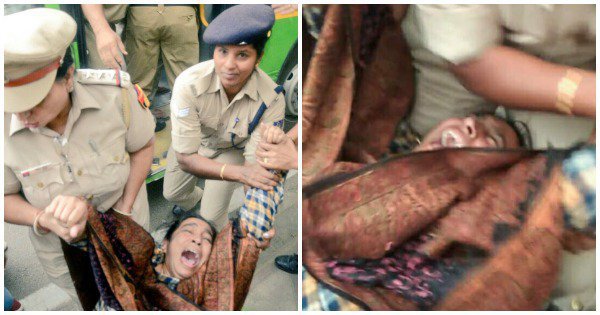Jnu protests turn ugly as missing student’s mother allegedly dragged by police - scoopwhoop