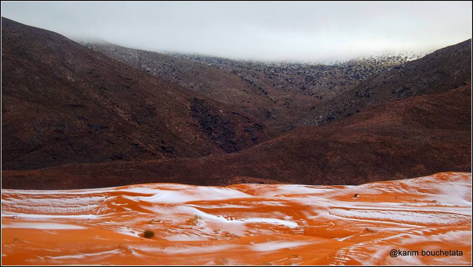 It Snowed In Sahara Desert After 40 Years