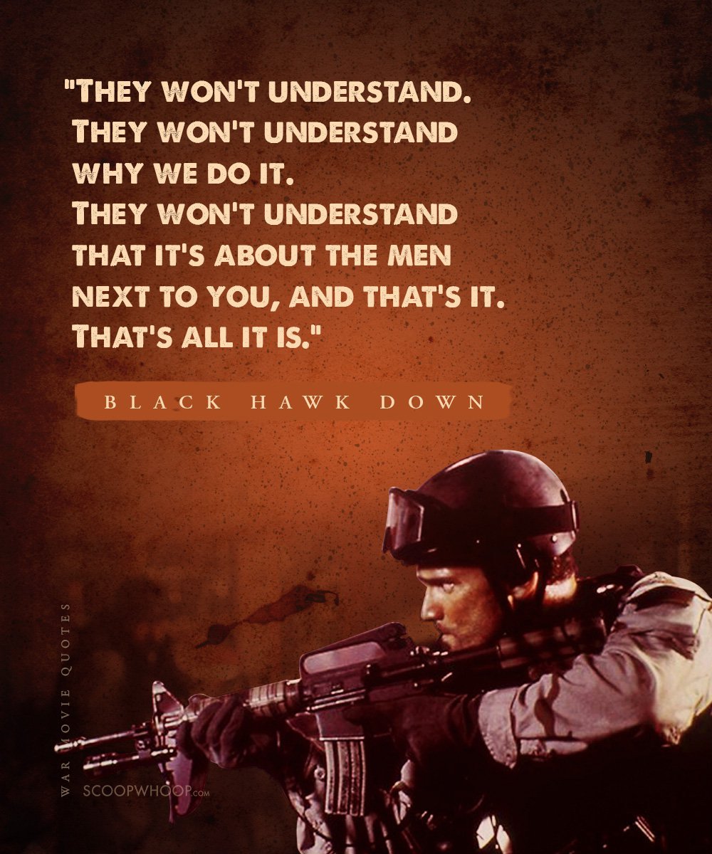 Inspirational War Quotes From Movies