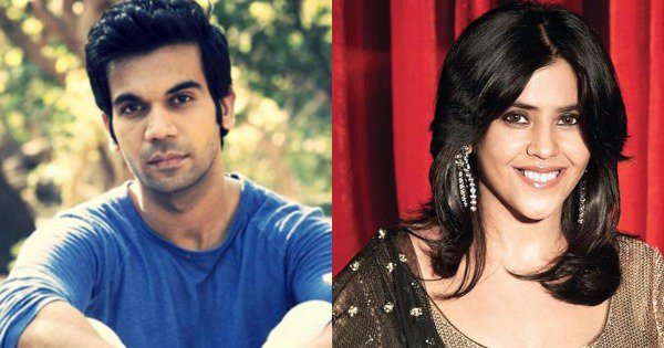 Rajkummar Rao And Ekta Kapoor Team Up For A Web Series