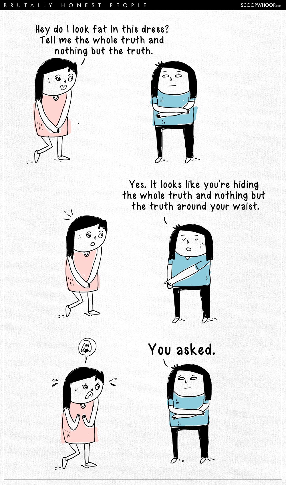 15 Hilarious Comics That Accurately Sum Up The Struggles Of A Brutally Honest Person