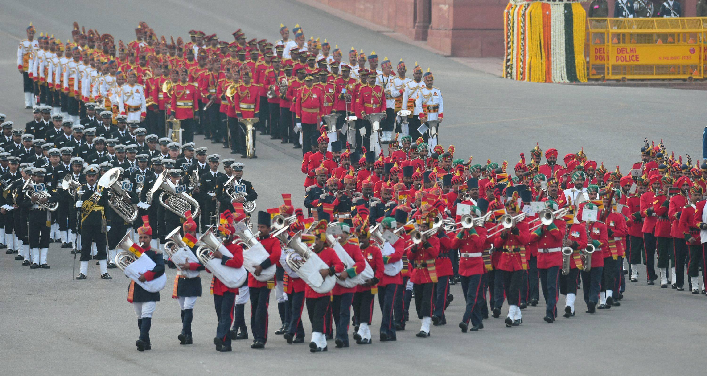 Here are 10 best photos from Beating Retreat ceremony that marked the end of Republic day