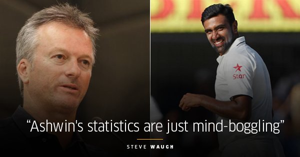 Steve waugh says r ashwin is the bradman of bowling & it’s tough to argue - scoopwhoop