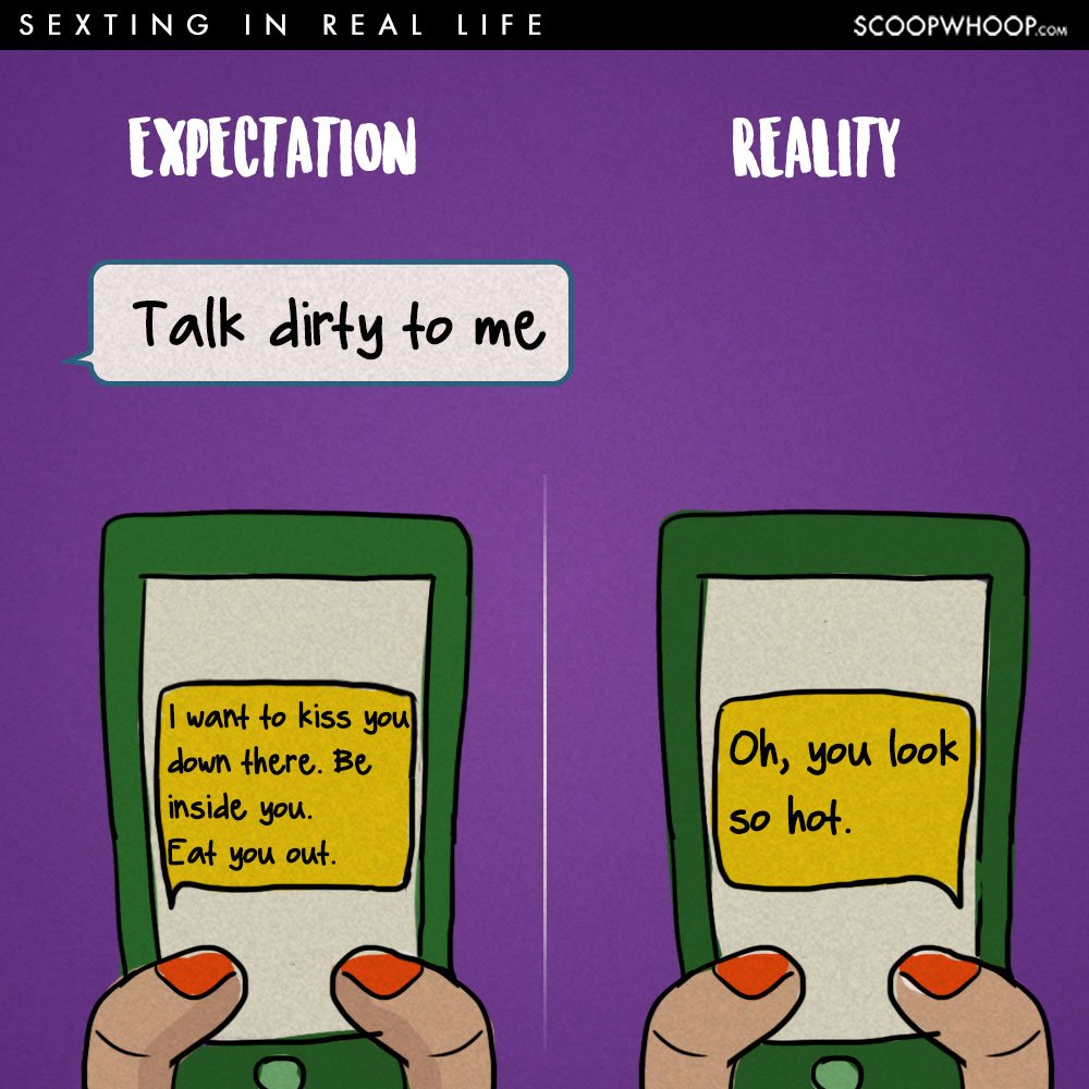 These Hilarious Illustrations Show How Sexting Actually Works In Real Life Scoopwhoop 3310