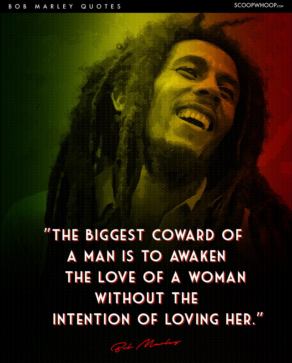 women quotes about love and bob marley