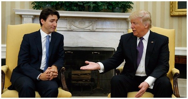 Twitter Rejoices As Justin Trudeau Breaks Donald Trump’s ‘Aggressive ...