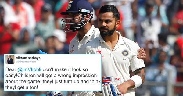 Virat Kohli Cruises To A Century & Leaves Twitter In Awe At How Easy He ...