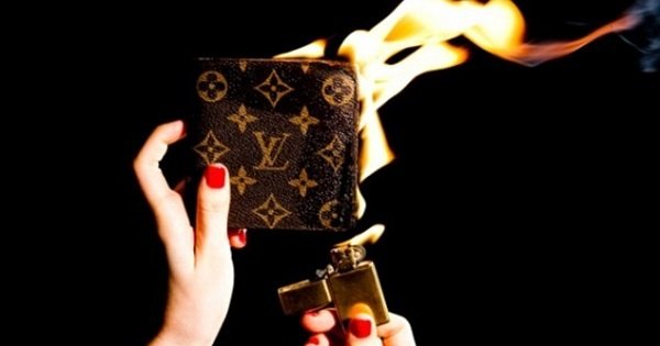 Why Louis Vuitton Burns Bags. The ashes are worth more than money