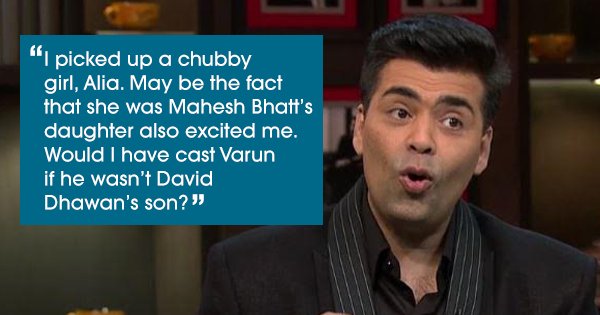 Karan Johar’s Old Interview Where He Talked About Being Guilty Of ...