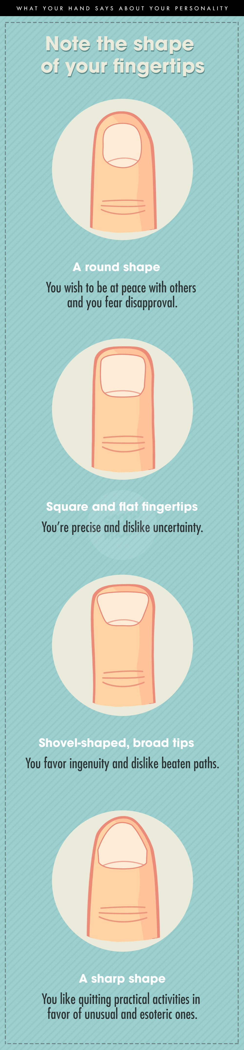 Personality Traits: The shape of your index finger can reveal your  personality traits