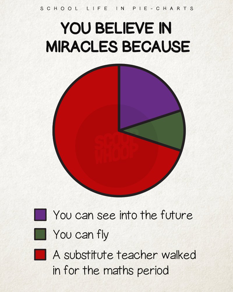15 Pie-Charts That Perfectly Sum Up The School Life We've All Had