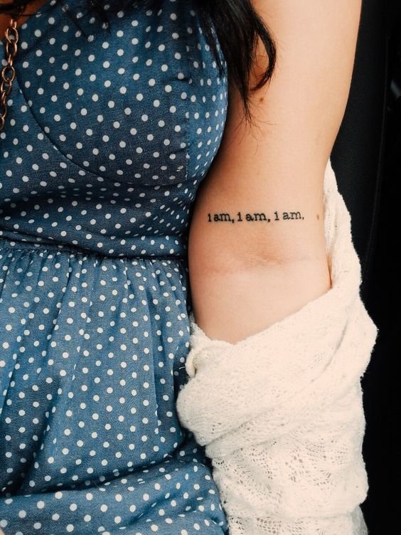 10 Best Inspirational Quote Tattoos  MrInkwells