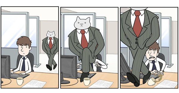 If Your Boss Were A Cat, This Is What Your Life In Office Would've Looked  Like