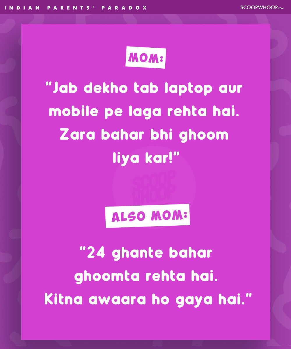 12 Paradoxes Every Indian Parent Has Pulled Off On Their Kids ScoopWhoop