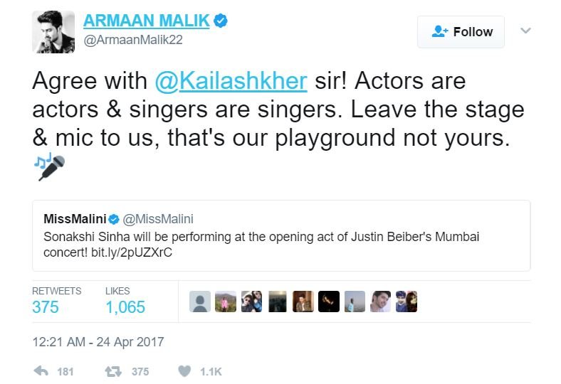 Sonakshi Sinha Gets Into An Argument With Singer Armaan Malik Mistaking Him As Amaal Mallik