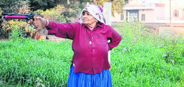 Sharp shooter - Meet revolver dadi: The world's oldest