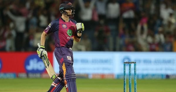 With Dhoni Watching From Other End, Pune Captain Smith Finishes A Tight ...