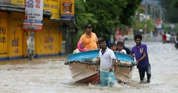 Heavy Floods, Landslides Leave 92 Dead In Sri Lanka, 110 Missing ...