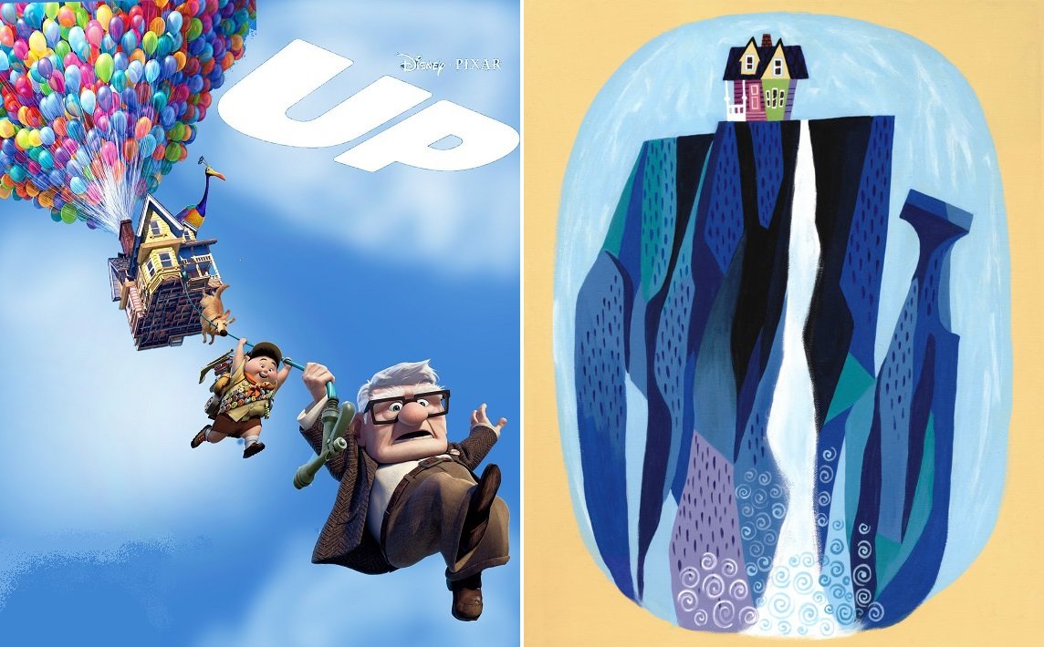 LoveTEFL on X: The fictional Paradise Falls in the Pixar film