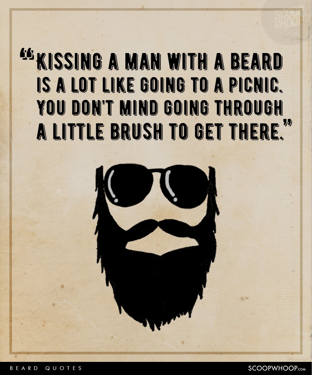 guys with beards quotes