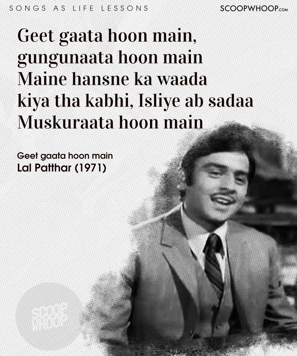 20 Classic Bollywood Songs That Are Actually LifeLessons In Disguise ScoopWhoop