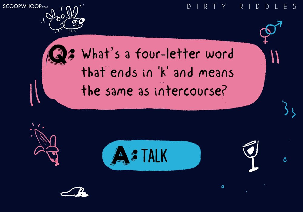20 Dirty Riddles With Answers | 20 Dirty Mind Questions