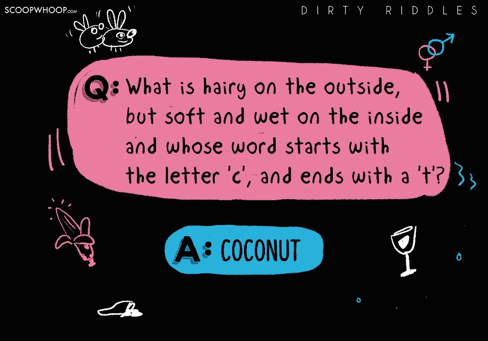 20 Dirty Riddles With Answers | 20 Dirty Mind Questions