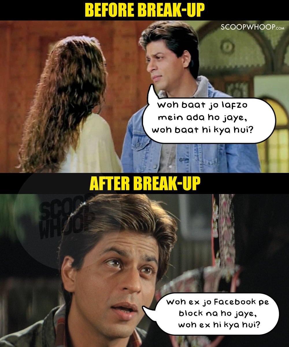 Here’s How Bollywood’s Popular Romantic Dialogues Would Be If The Characters Broke Up ScoopWhoop