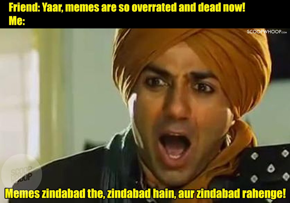 These 'Gadar' Memes Are So Funny, They'll Even Get Angry Sunny Paaji To  Crack Up!