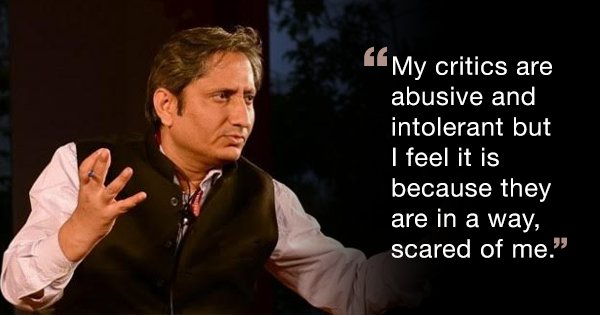 ‘it’s a mechanised campaign’. Journalist ravish kumar challenges those behind the ndtv raids - scoopwhoop