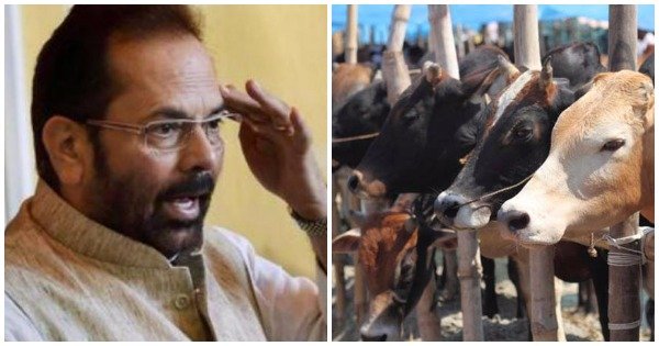 Those provoking others to hold beef party are destroying country’s peace, says bjp’s naqvi - scoopwhoop