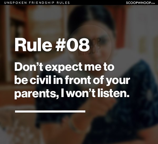 15 Unspoken Rules That Are The Foundation Of Every Friendship Ever