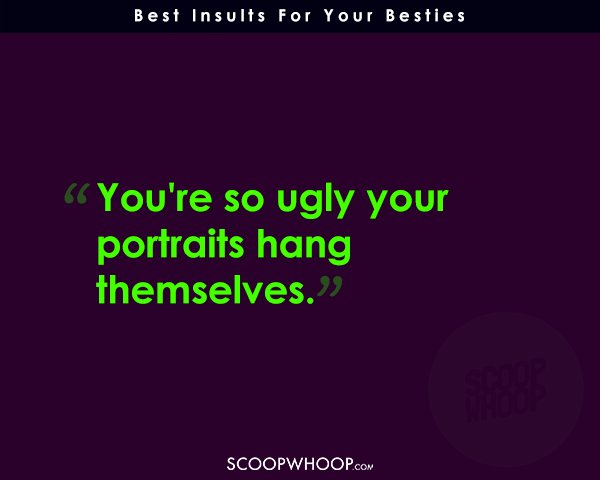 insults for friends